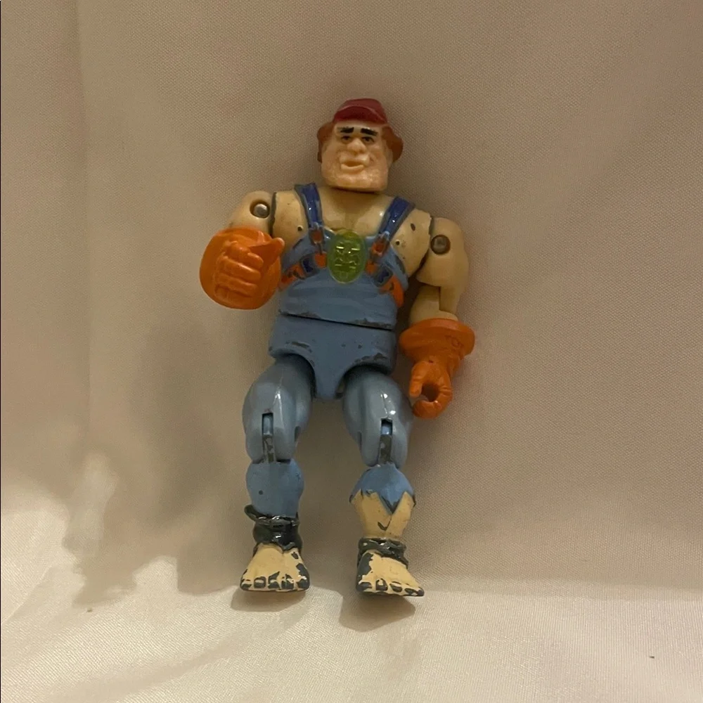 1986 LJN Toys Bionic Six Mechanic Die Cast Metal Action Figure